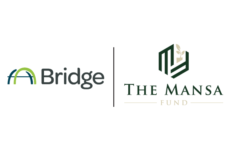 Bridge logo and Mansa Fund logo